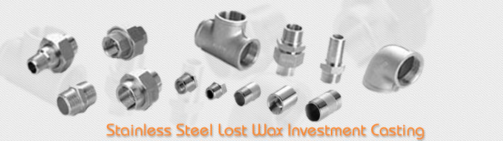 Stainless Steel Lost Wax Investment Casting 